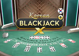 Korean BlackjackX 6 - HASEAGAMING